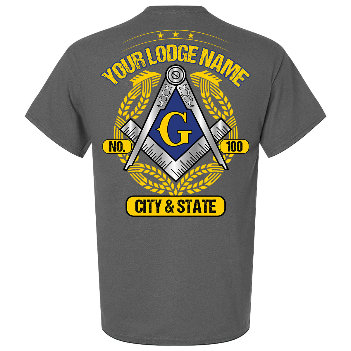 Custom Master Mason T-Shirt