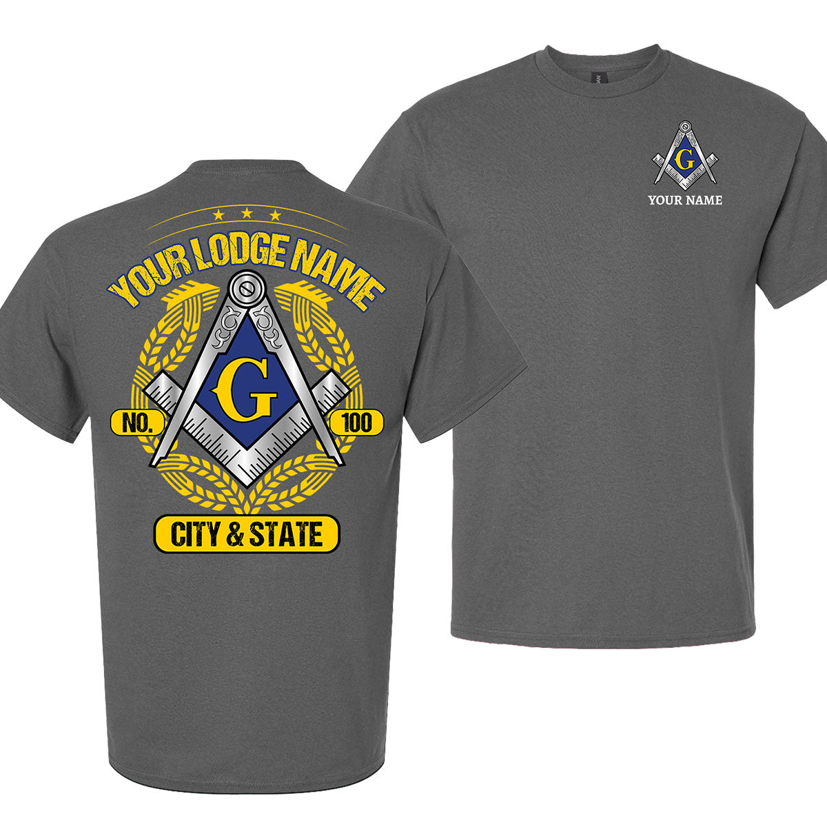 Custom Master Mason T-Shirt