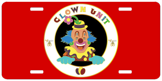 Shriner Clown Unit License Plate Shrine Noble Tag