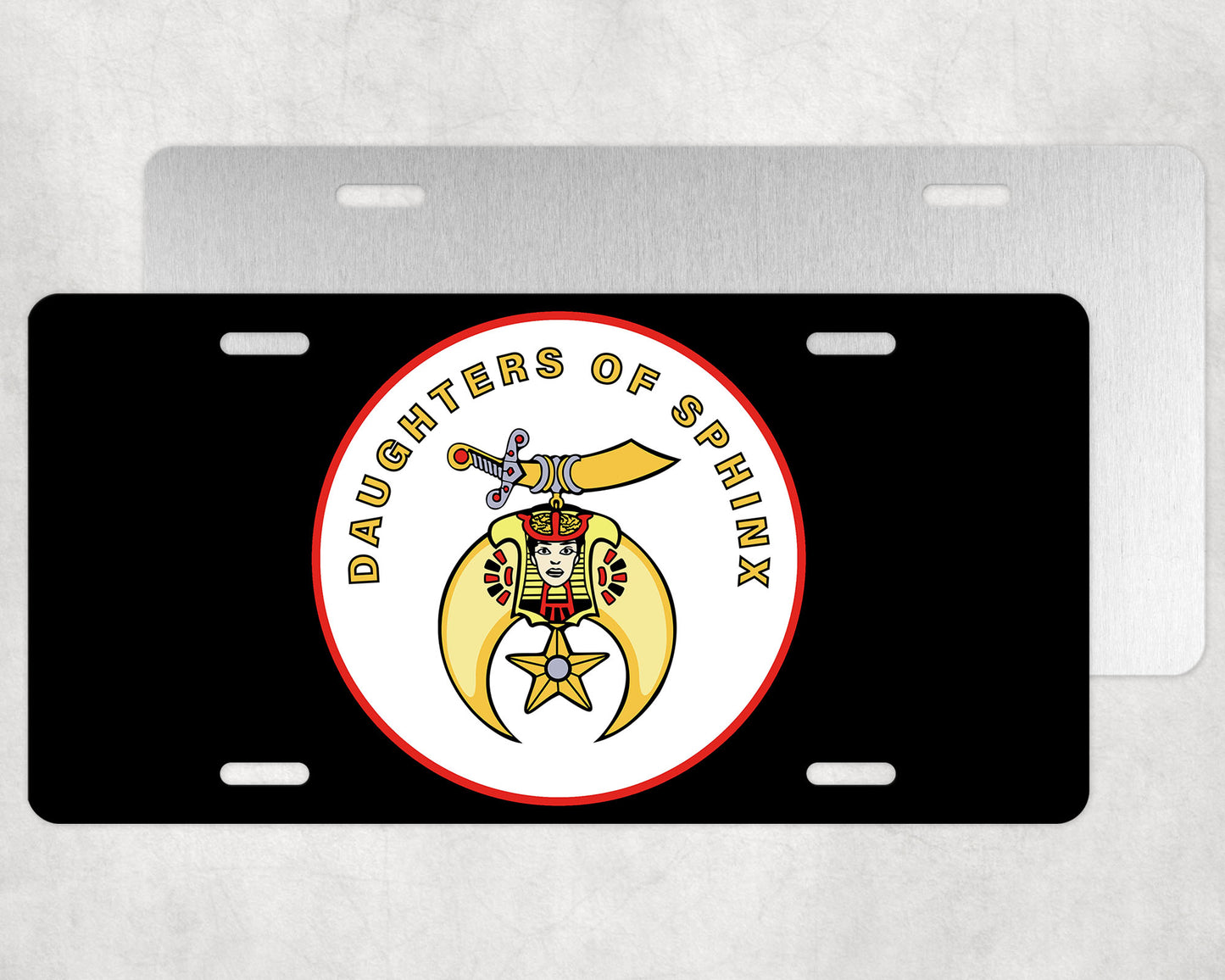 Daughters of Sphinx License Plate OES Tag