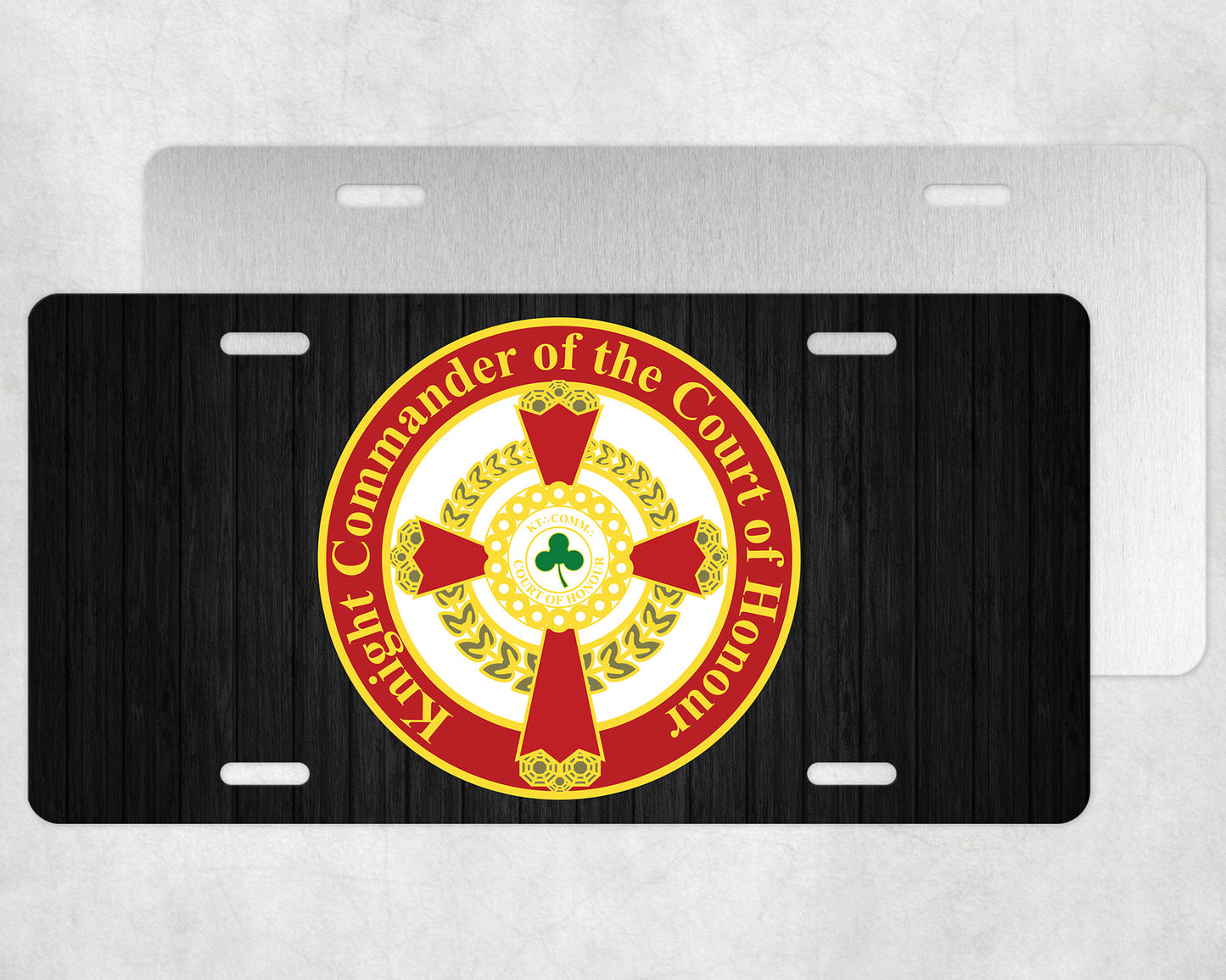 Knight Commander of the Court of Honour License Plate Tag