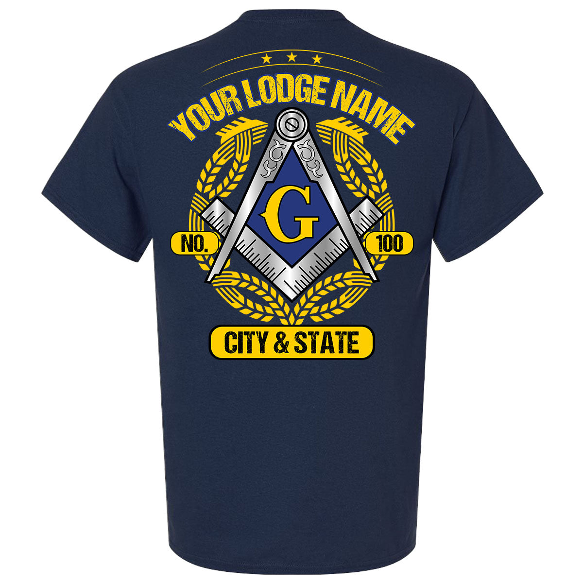 Custom Master Mason T-Shirt