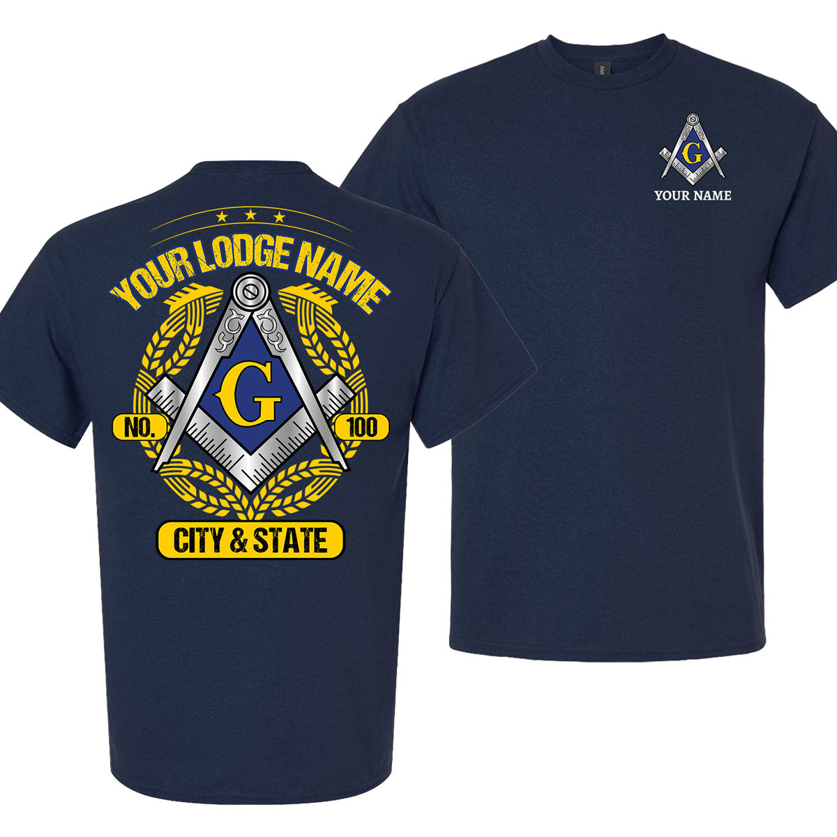 Custom Master Mason T-Shirt