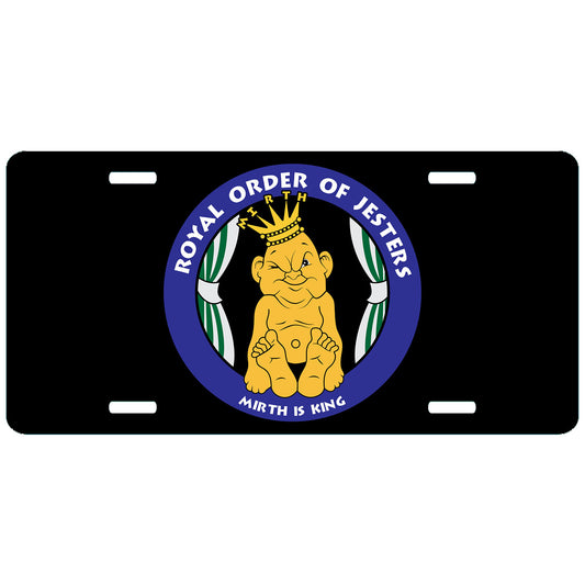 Royal Order of Jesters License Plate
