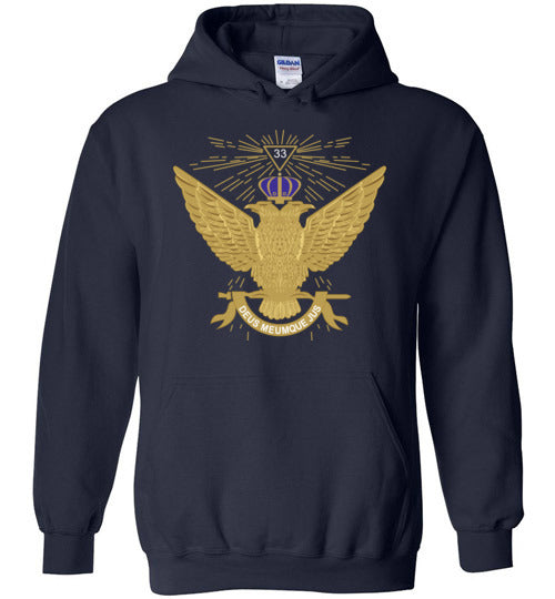 Scottish Rite 33rd Degree Mason Hoodie Masonic 33 WU