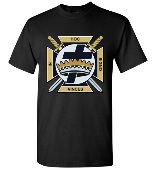 Knights Templar Gold T Shirt
