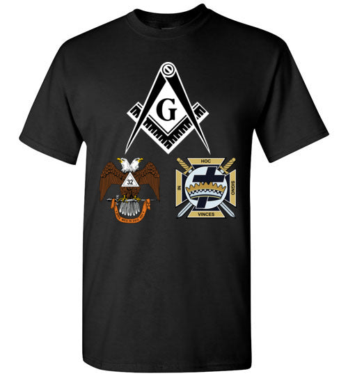 Mason Scottish Rite York Rite Split T-Shirt