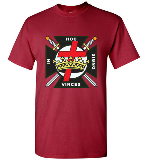 Knights Templar Green T Shirt