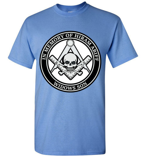 In Memory of Hiram Abiff Widows Son T Shirt