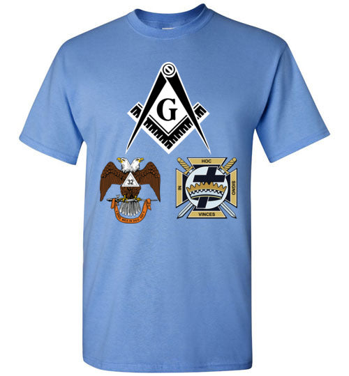 Mason Scottish Rite York Rite Split T-Shirt