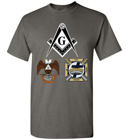 Mason Scottish Rite York Rite Split T-Shirt