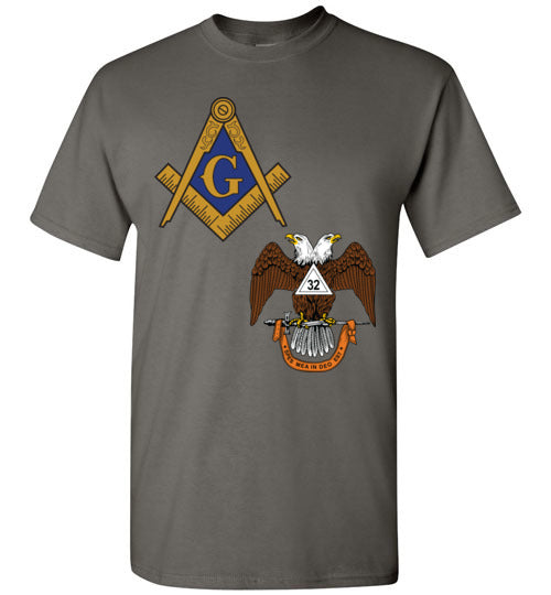 Mason Scottish Rite 32nd Degree Split T-Shirt WD