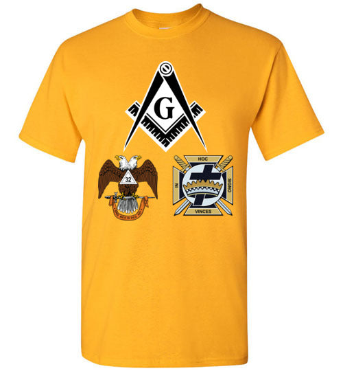 Mason Scottish Rite York Rite Split T-Shirt