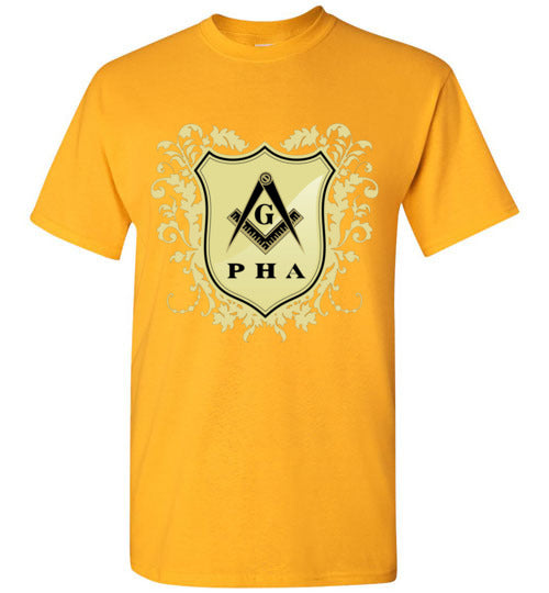 PHA Crest T Shirt Prince Hall Tee
