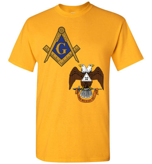 Mason Scottish Rite 32nd Degree Split T-Shirt WD