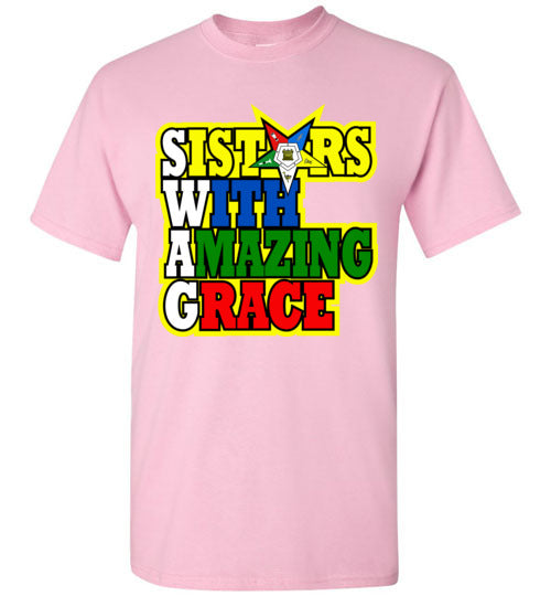 Sisters With Amazing Grace OES T Shirt Eastern Star Tee