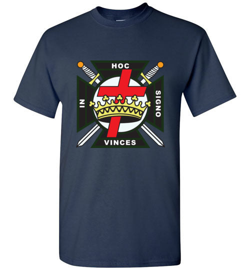 Knights Templar Green T Shirt