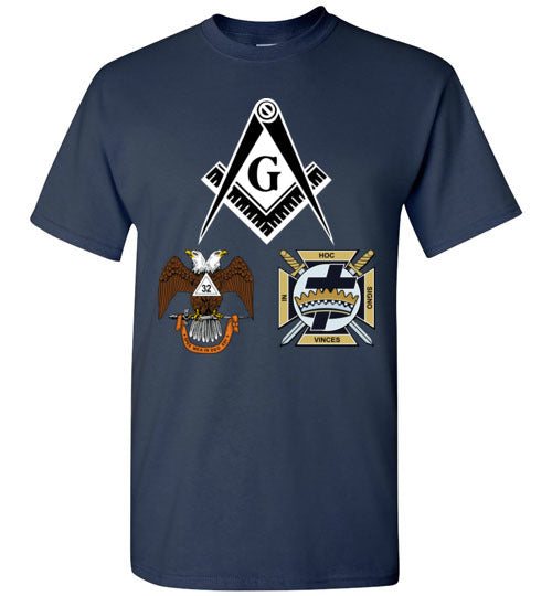 Mason Scottish Rite York Rite Split T-Shirt