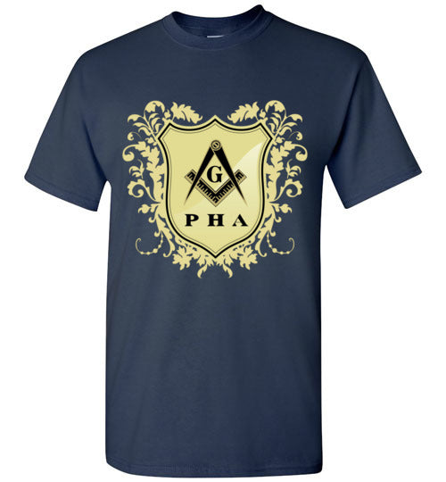 PHA Crest T Shirt Prince Hall Tee