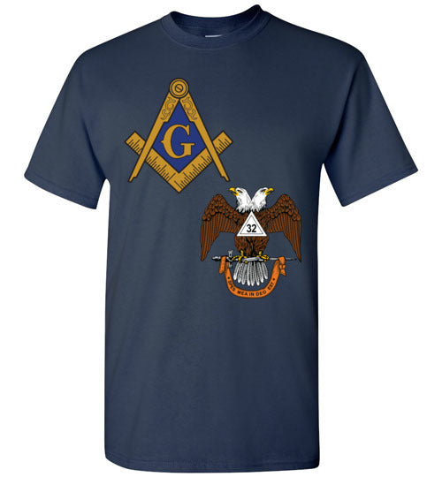 Mason Scottish Rite 32nd Degree Split T-Shirt WD