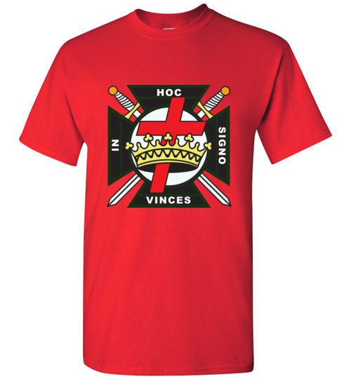 Knights Templar Green T Shirt