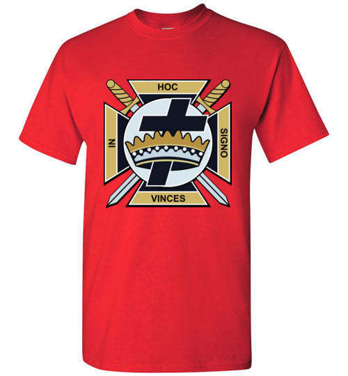 Knights Templar Gold T Shirt