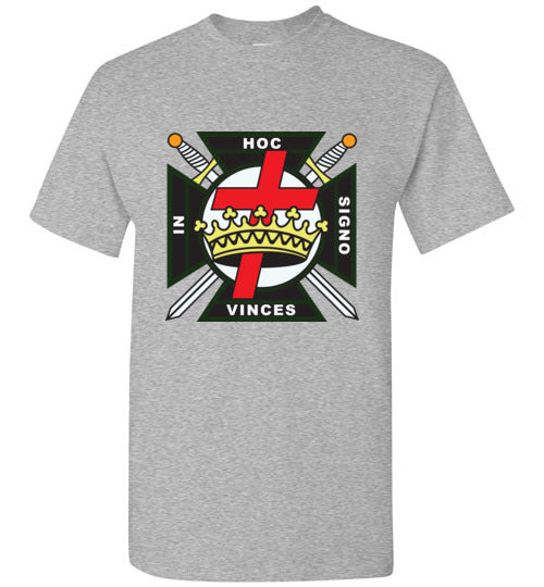 Knights Templar Green T Shirt
