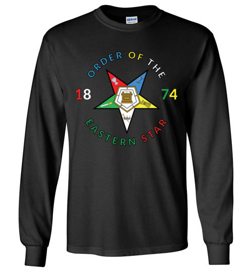 Order of the Eastern Star 1874 PHA Long Sleeve Shirt OES