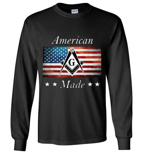 American Made Masonic Long Sleeve Shirt