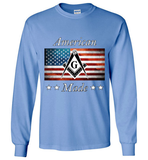 American Made Masonic Long Sleeve Shirt