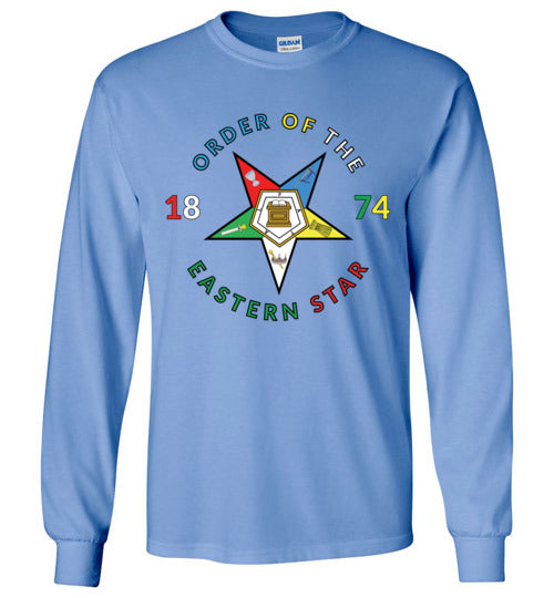 Order of the Eastern Star 1874 PHA Long Sleeve Shirt OES