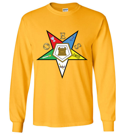 Order of the Eastern Star Long Sleeve Shirt OES (no FATAL)