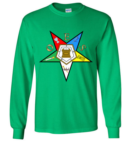 Order of the Eastern Star Long Sleeve Shirt OES