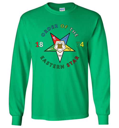 Order of the Eastern Star 1874 PHA Long Sleeve Shirt OES