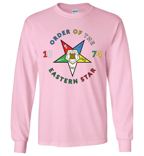 Order of the Eastern Star 1874 PHA Long Sleeve Shirt OES