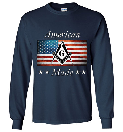 American Made Masonic Long Sleeve Shirt