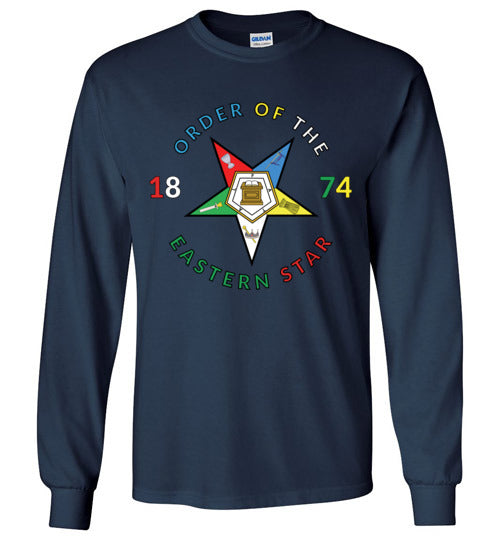 Order of the Eastern Star 1874 PHA Long Sleeve Shirt OES