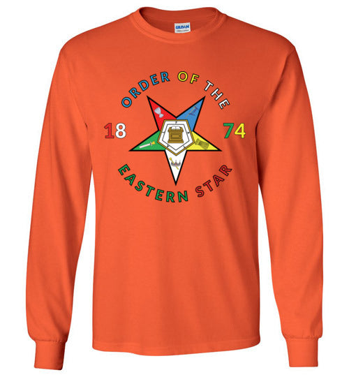 Order of the Eastern Star 1874 PHA Long Sleeve Shirt OES