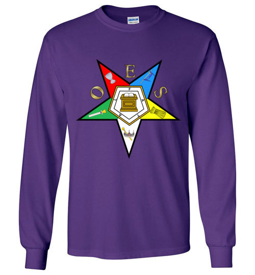 Order of the Eastern Star Long Sleeve Shirt OES