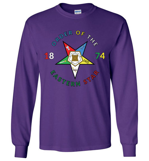 Order of the Eastern Star 1874 PHA Long Sleeve Shirt OES