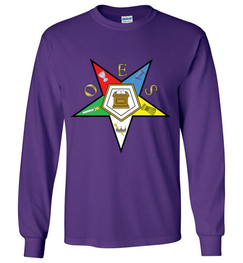Order of the Eastern Star Long Sleeve Shirt OES (no FATAL)