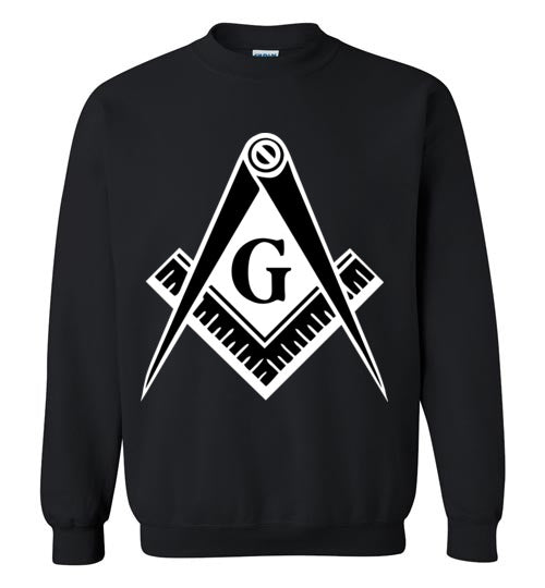 Master Mason Black White Sweatshirt