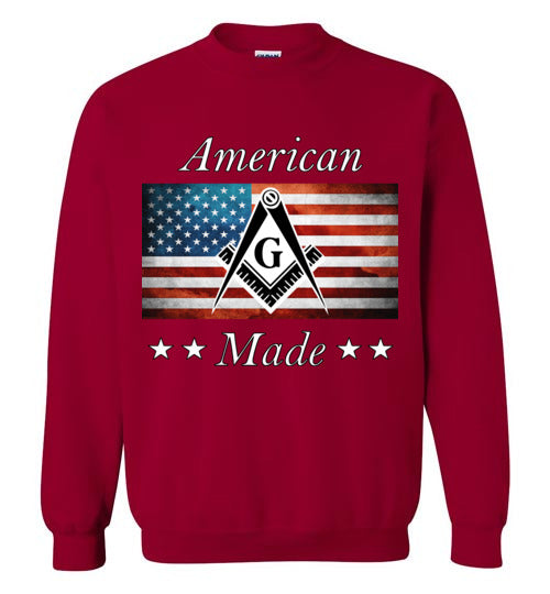 American Made Masonic Sweatshirt USA