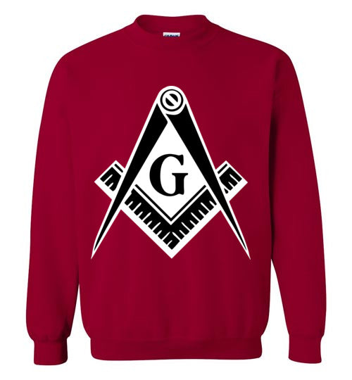 Master Mason Black White Sweatshirt