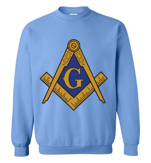 Master Mason Blue Gold Sweatshirt