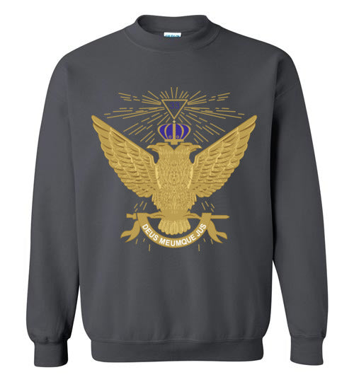 Scottish Rite 33rd Degree Wings Up Masonic Sweatshirt