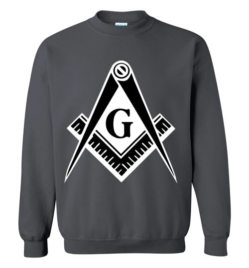 Master Mason Black White Sweatshirt