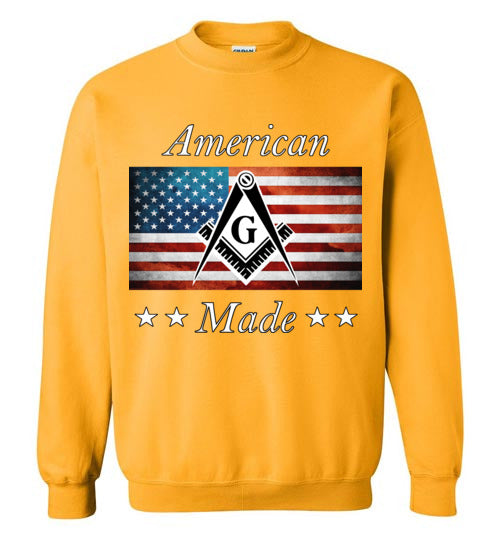 American Made Masonic Sweatshirt USA