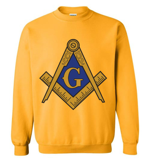 Master Mason Blue Gold Sweatshirt