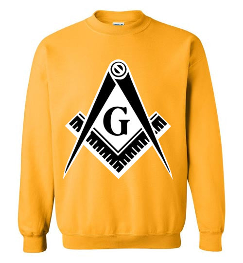 Master Mason Black White Sweatshirt